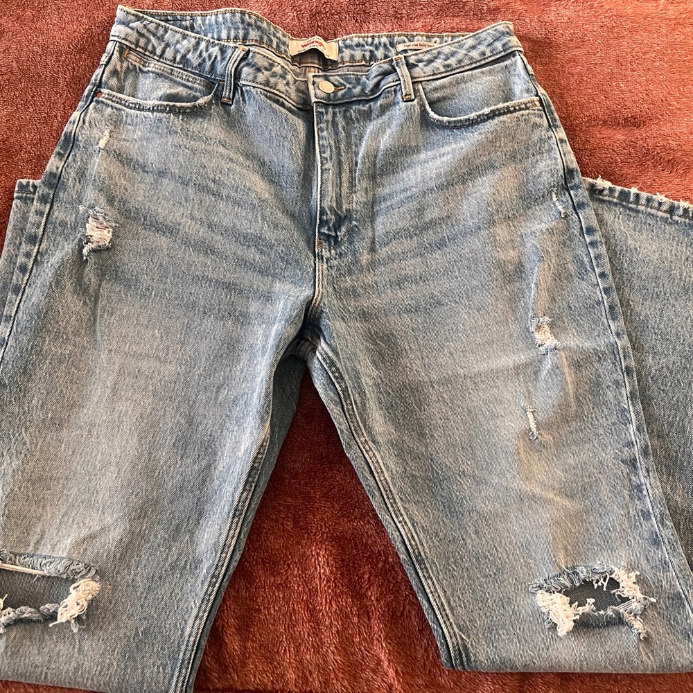 Wrangler High Rise Bold Boot Jeans - Blue